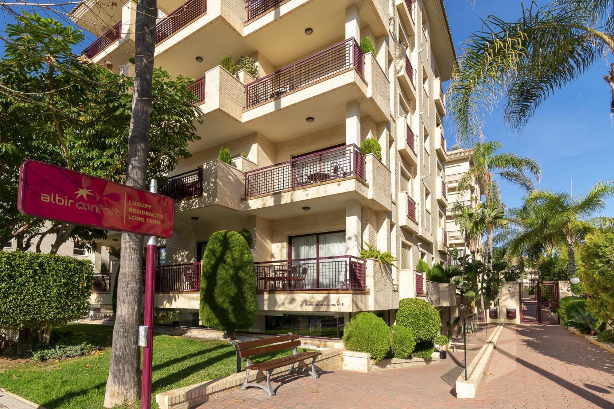 Apartamentos Albir Confort 1 Dormitorio El Albir Eksteriør billede